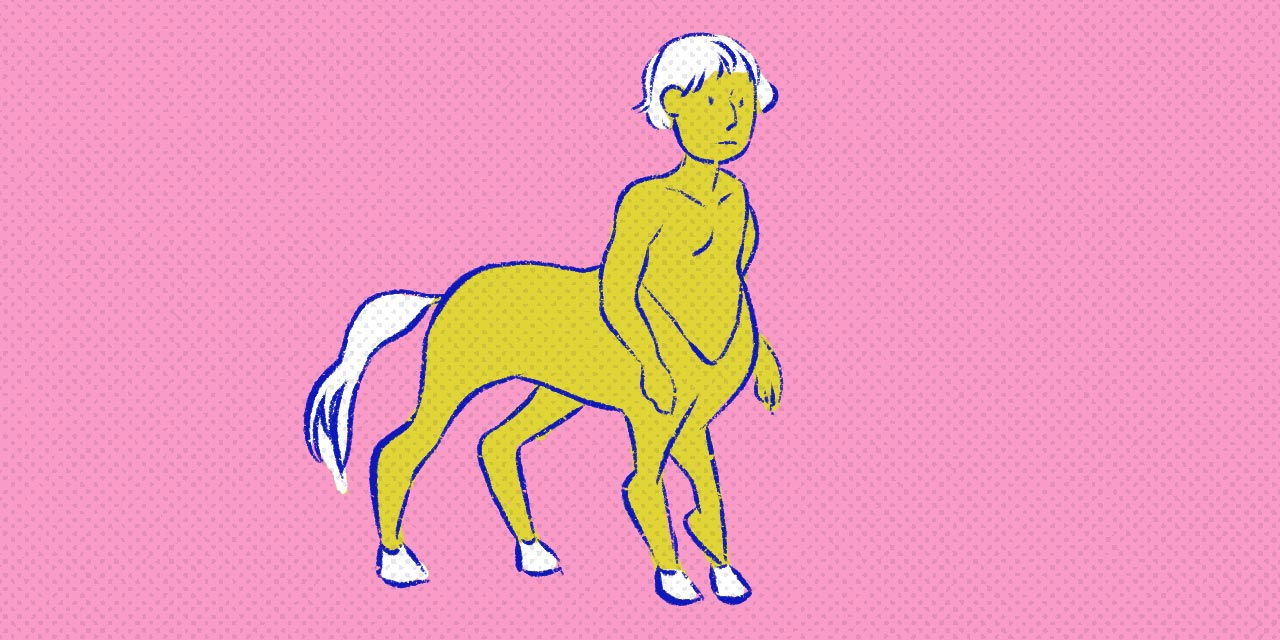 male centaur