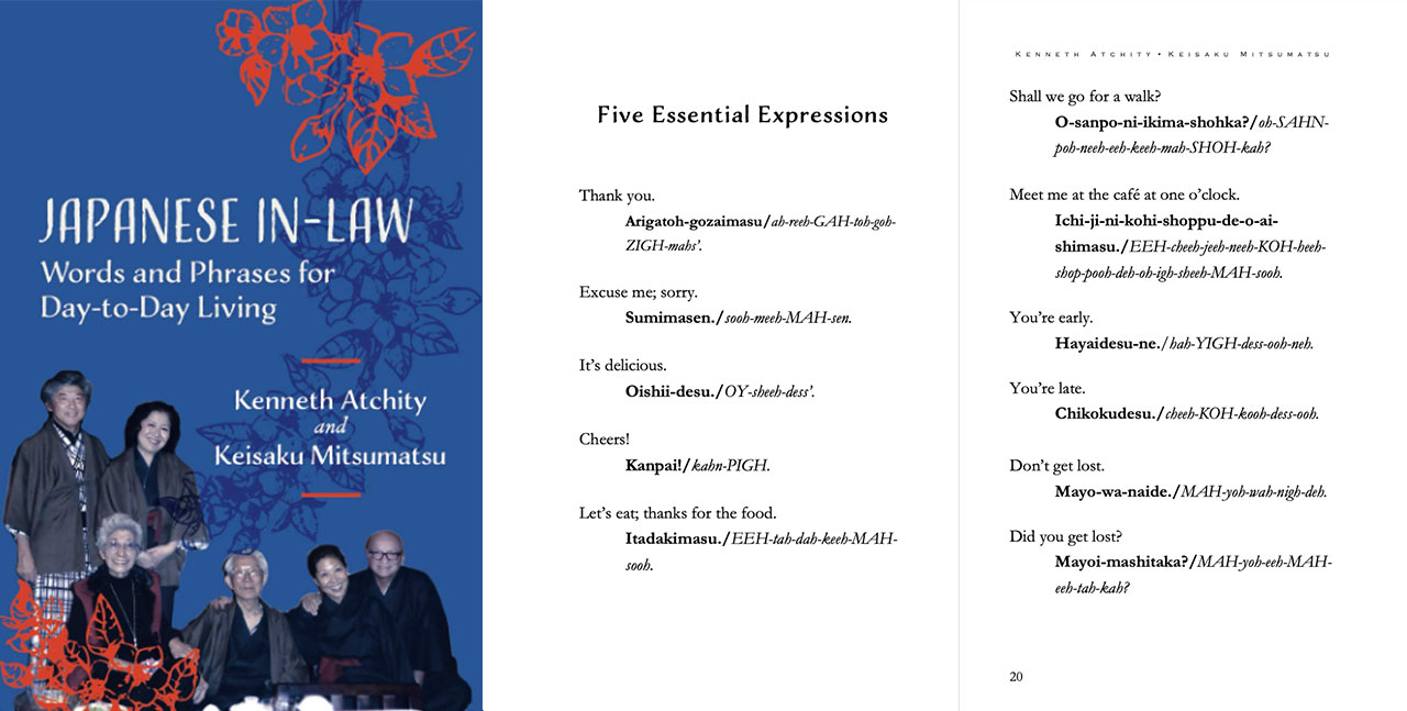 Cover of book and example pages