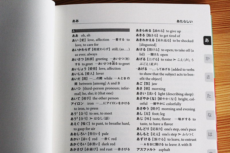 read real japanese dictionary