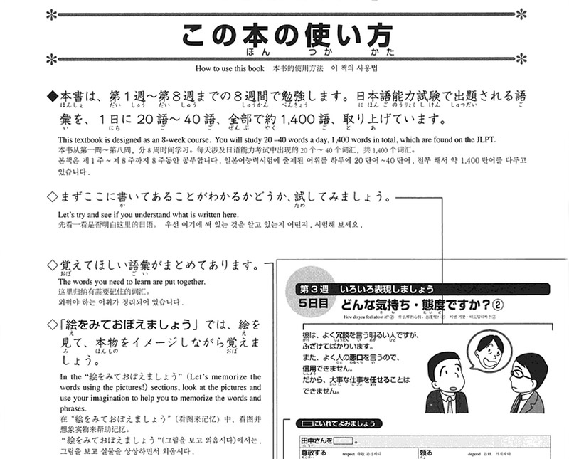 Kanzen Master Japanese Language Proficiency Test JLPT N2 Vocabulary 