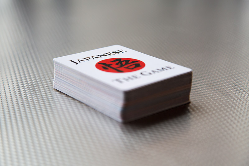 JTG cards in a stack