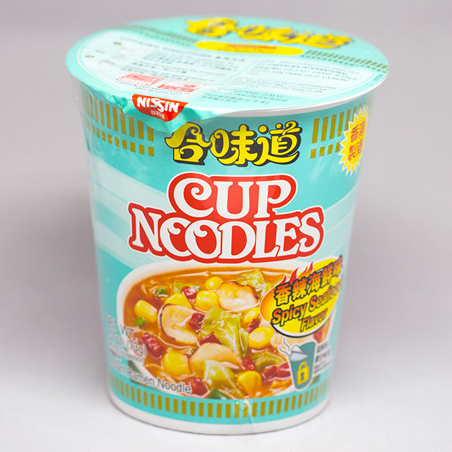 nissin spicy seafood noodles from umai crate subscription service