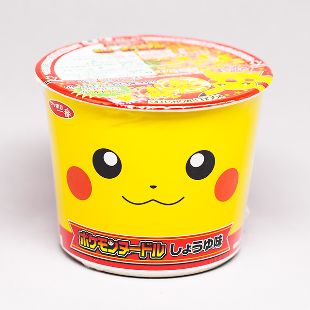 instant ramen that looks like pikachu