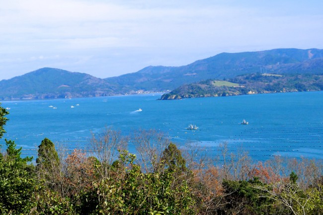 view of water from cat island