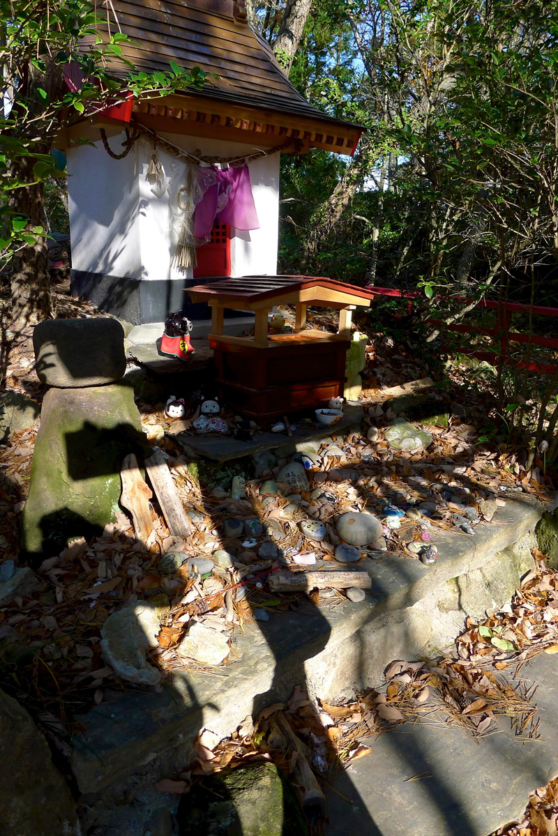 shinto shrine on tashirojima