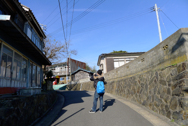 japanese man taking pictures