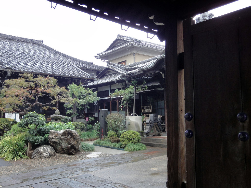 Japanese temple garden