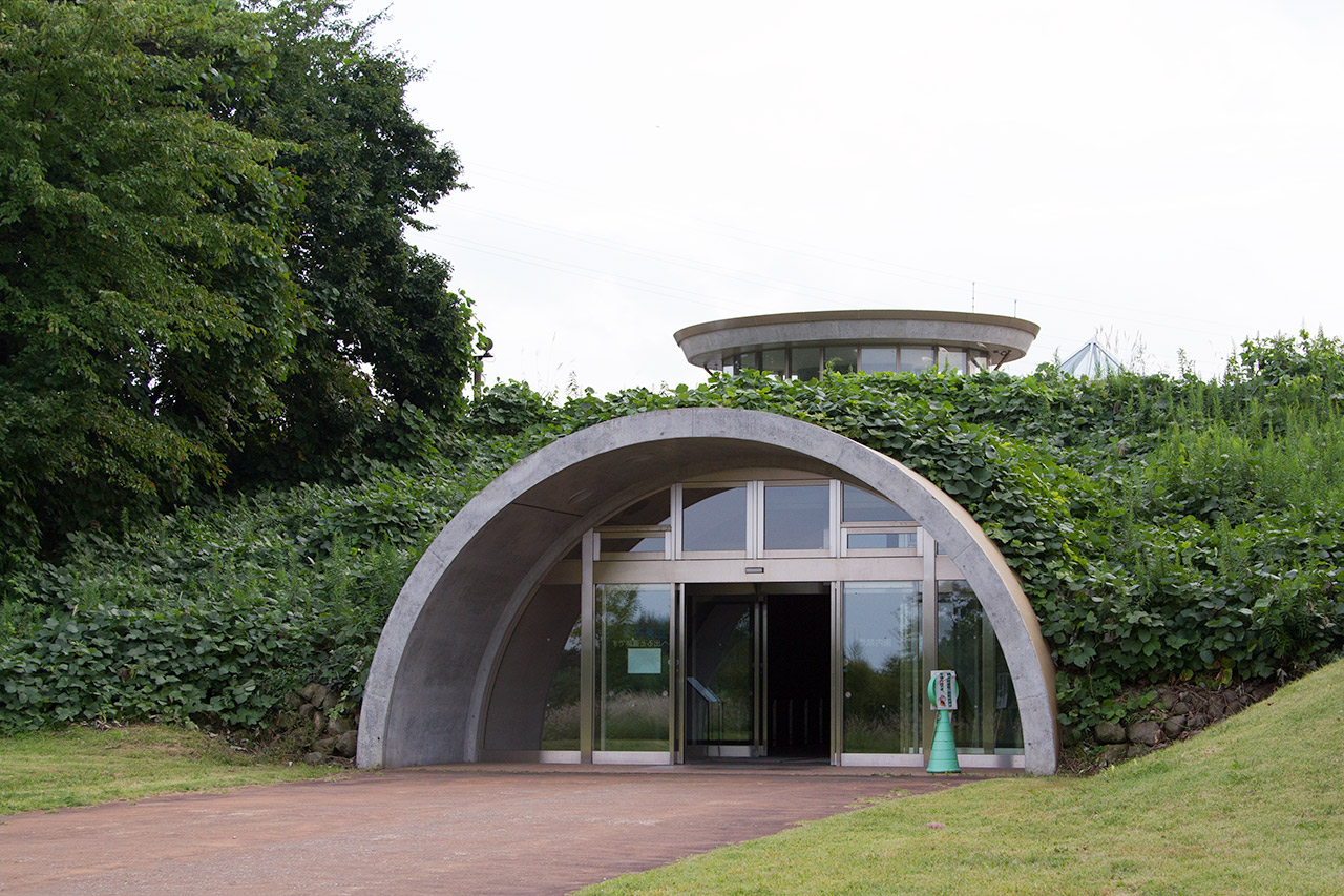 entrance to underground complex