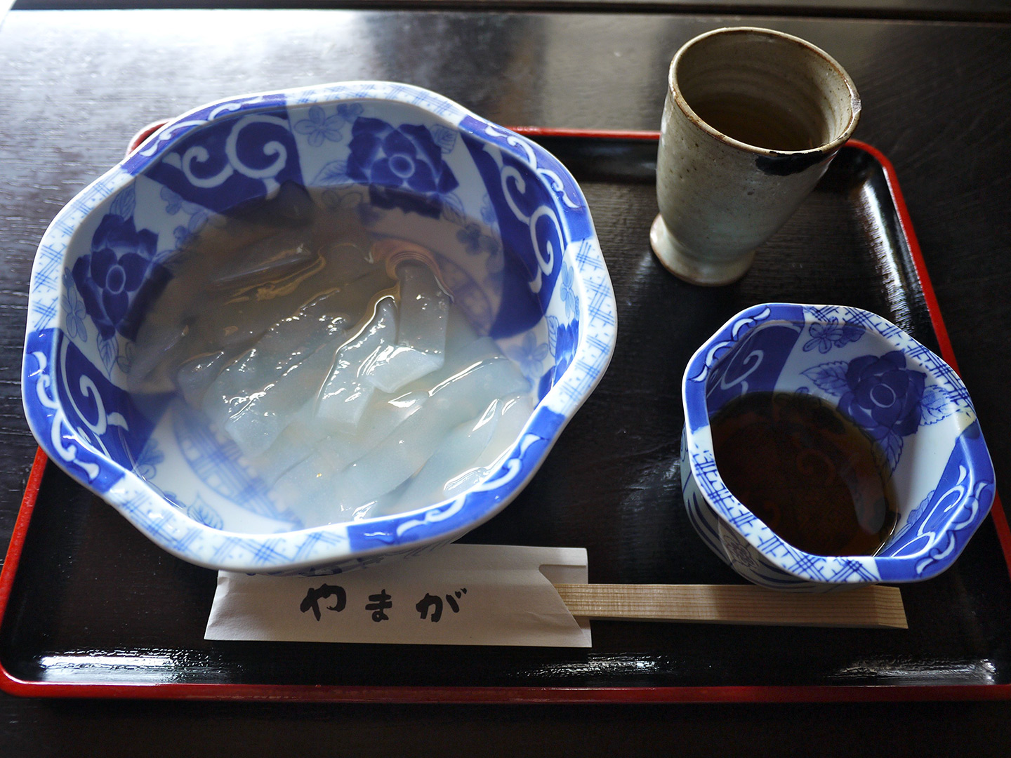 bowl of kuzukiri