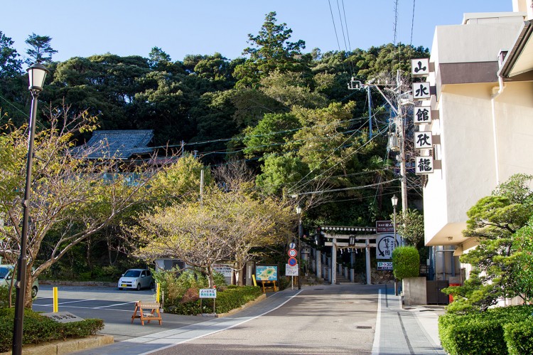 stairway ascent entrance