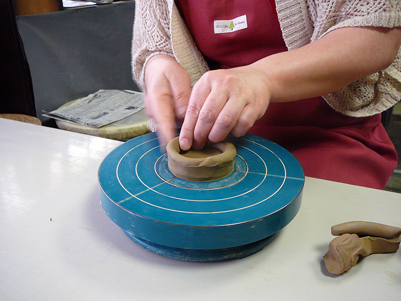 pottery wheel demonstration