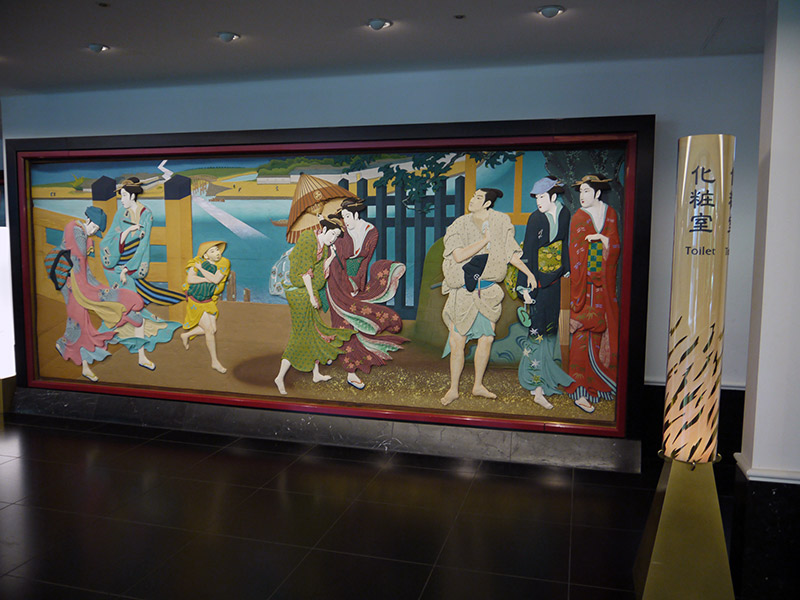 japanese mural