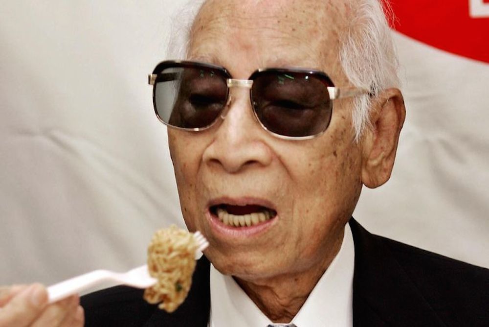 <b>Momofuku Ando</b> creator of instant ramen - momofuku-ando-2