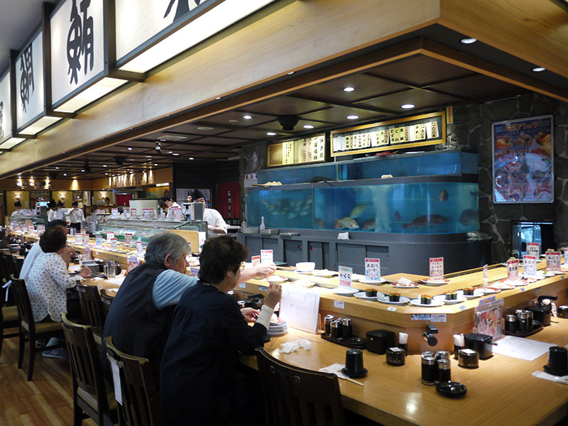 Daiki Suisan Sushi Restaurant Review conveyor belt