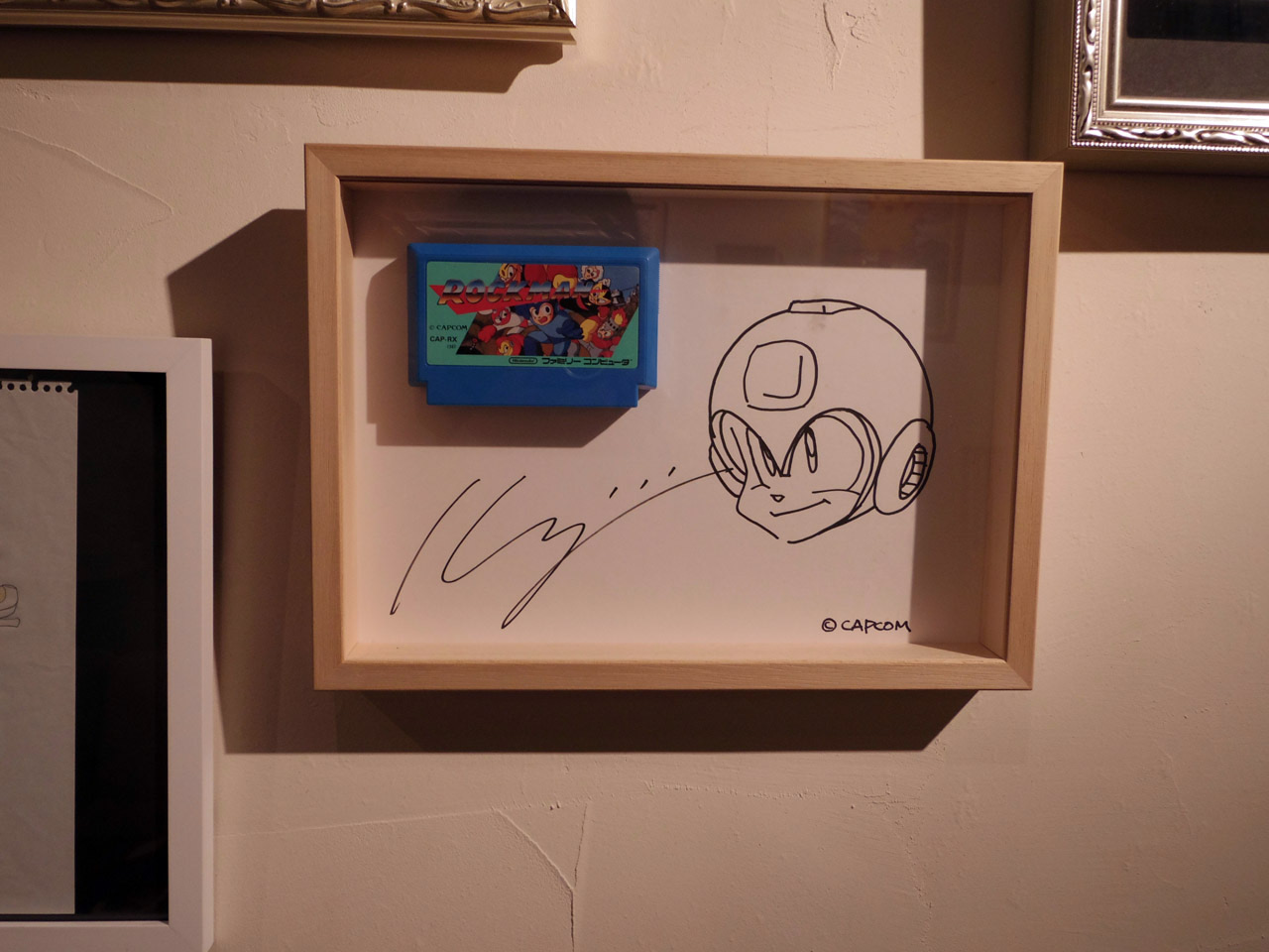 original art of mega man by keiji inafune