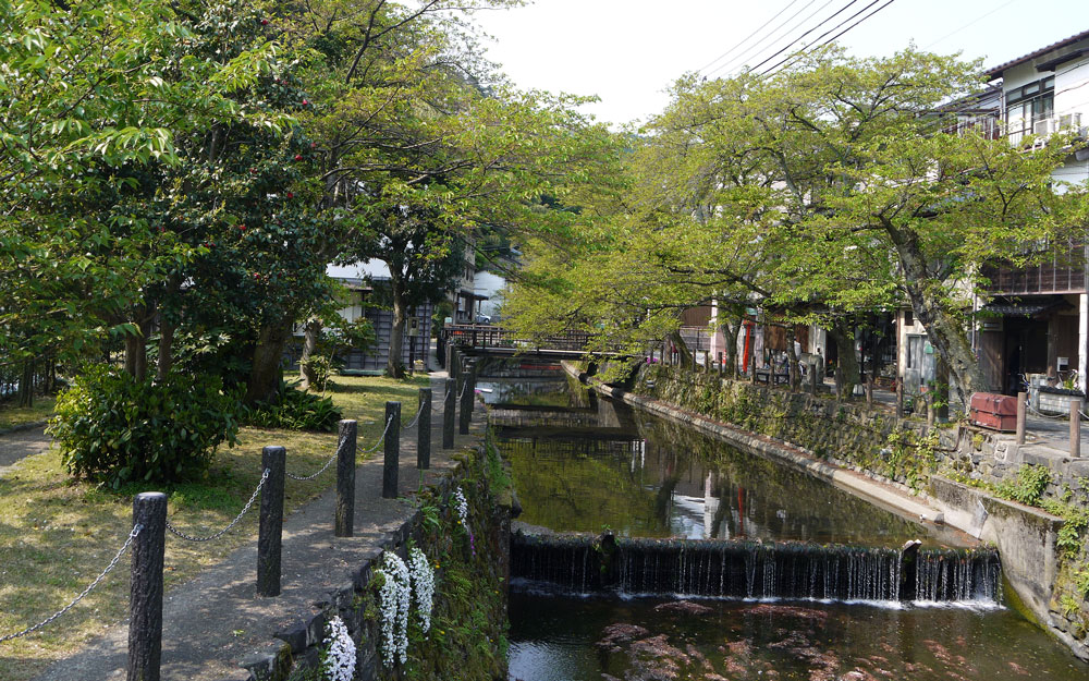 maruyama river in kinosaki