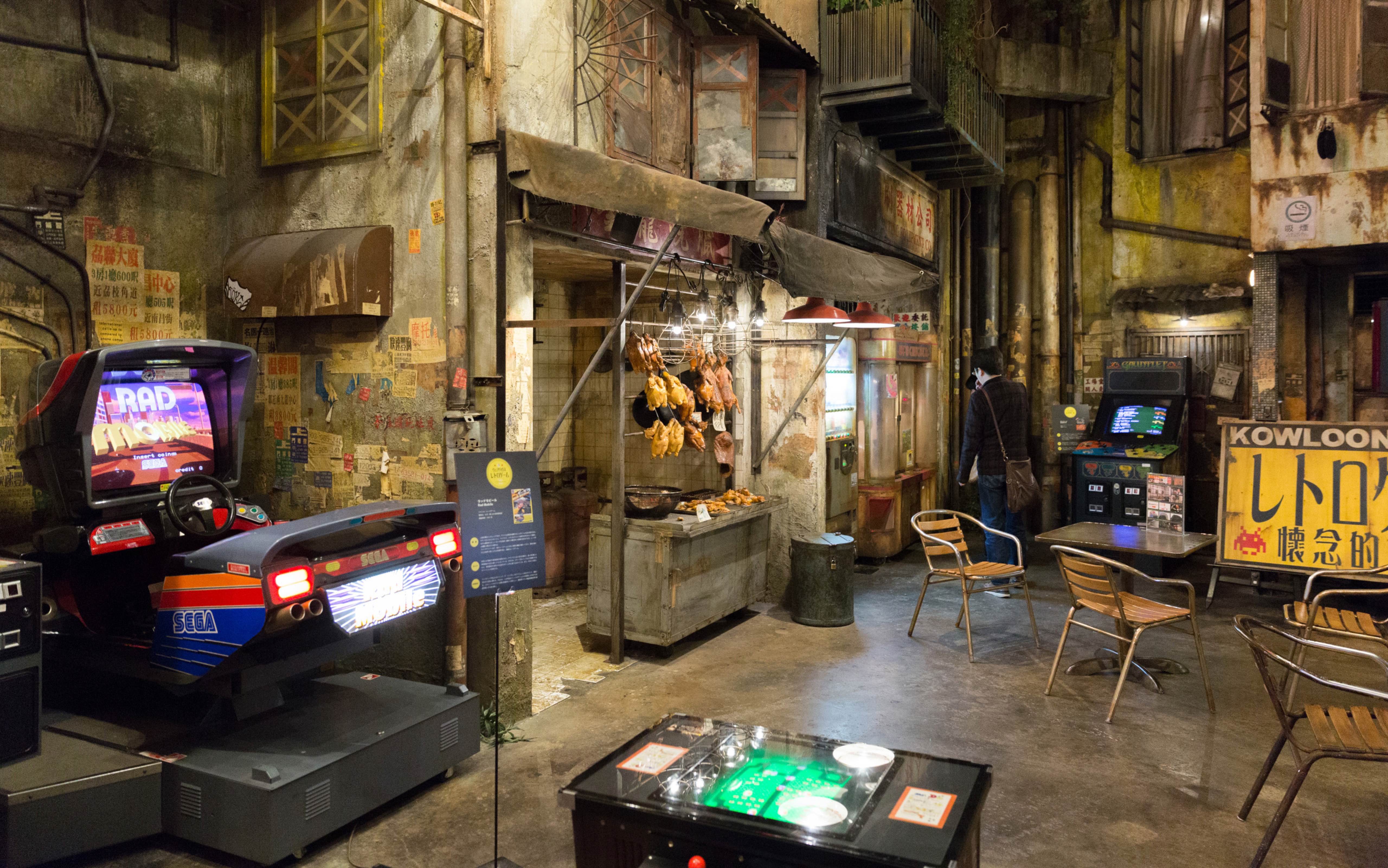 peber Pirat Formode Anata no Warehouse: Kawasaki Arcade in a Gangster Dystopia