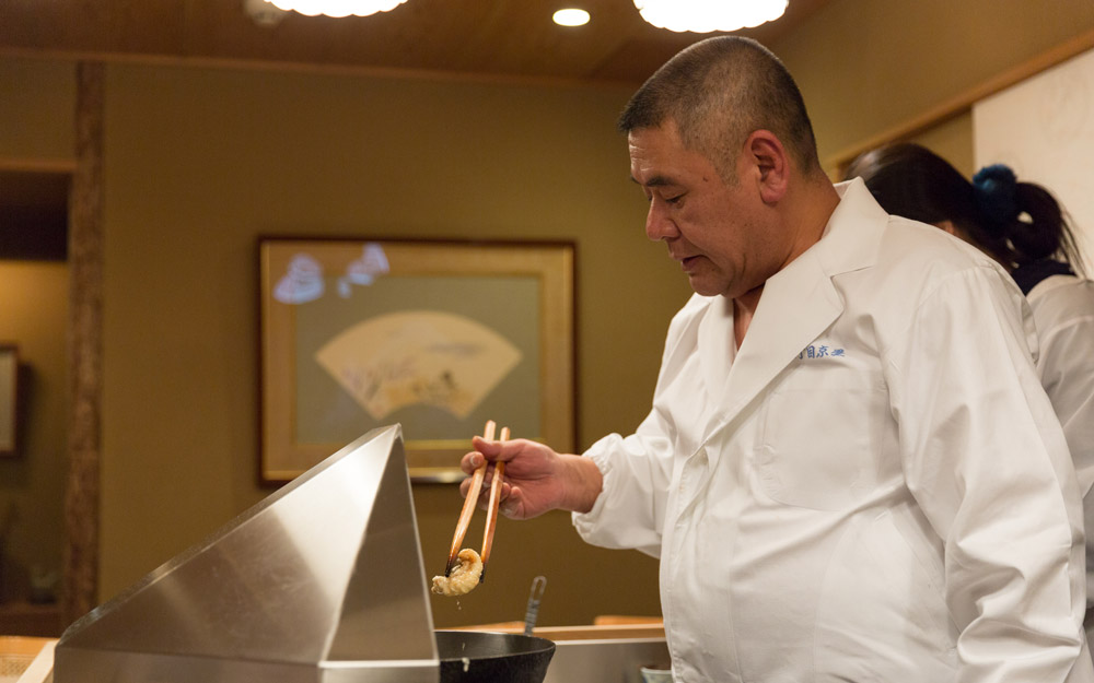 chef sakakibara at nanachome kyoboshi