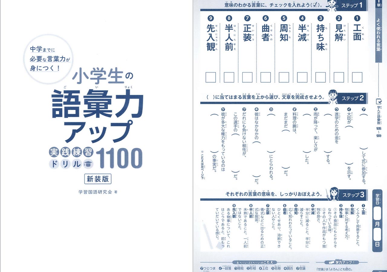 小学生の語彙力アップ 実践練習ドリル1100 Review