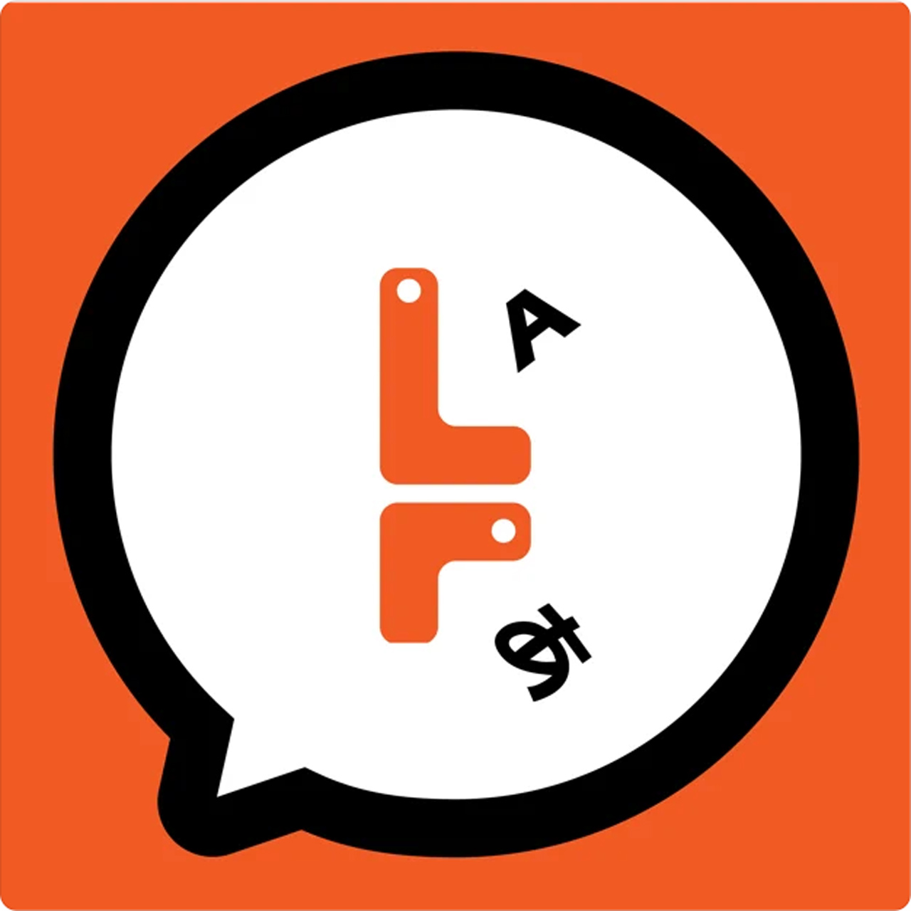 the lazy fluency logo