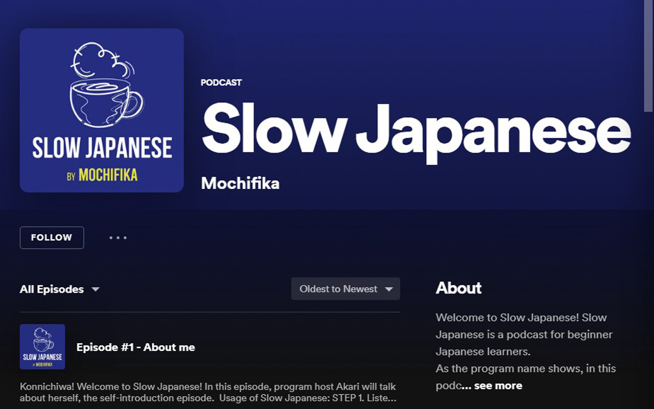 slow japanese by mochifika