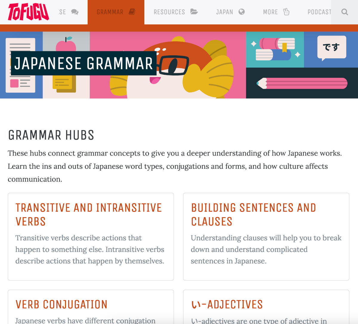 Japanese Grammar Review